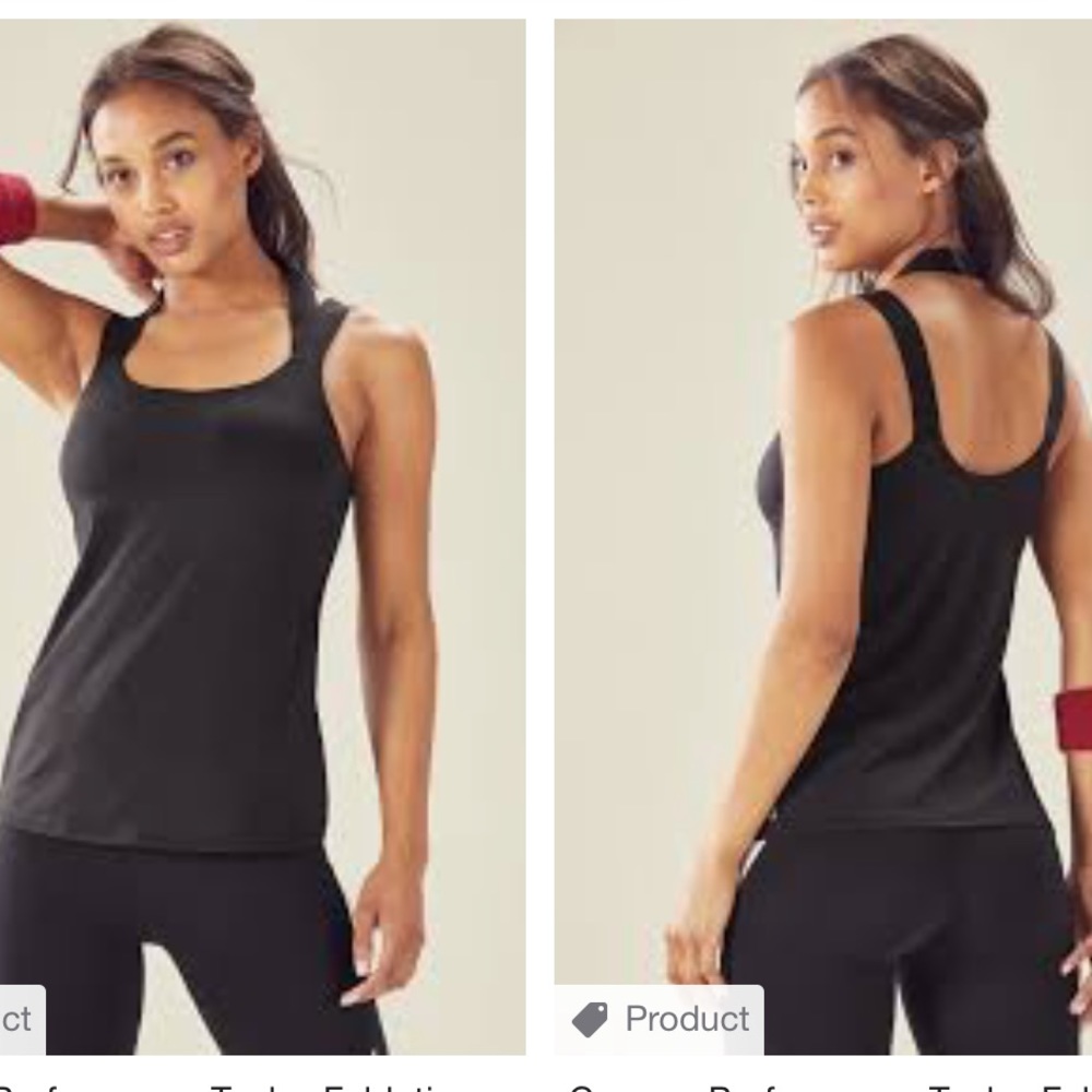 Fabletics salar Capri & Carmen performance tank